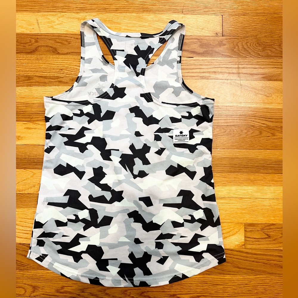 Saysky Camo Combat Singlet in white - Picture 5 of 6